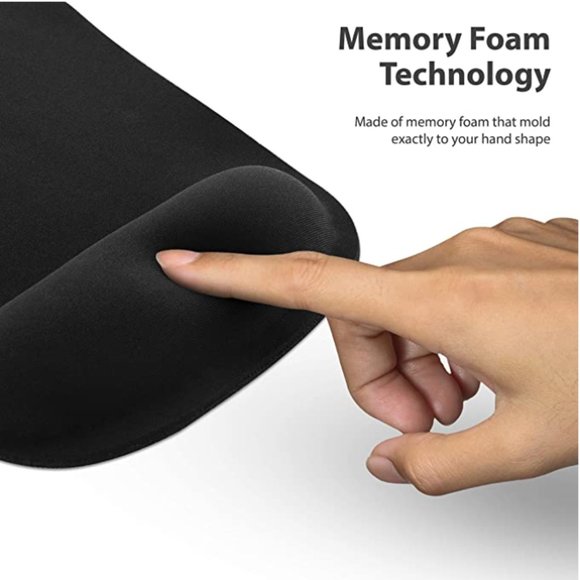 Quality Selection Comfortable Wrist Rest Memory Foam Mouse Pad - Picture 6 of 8